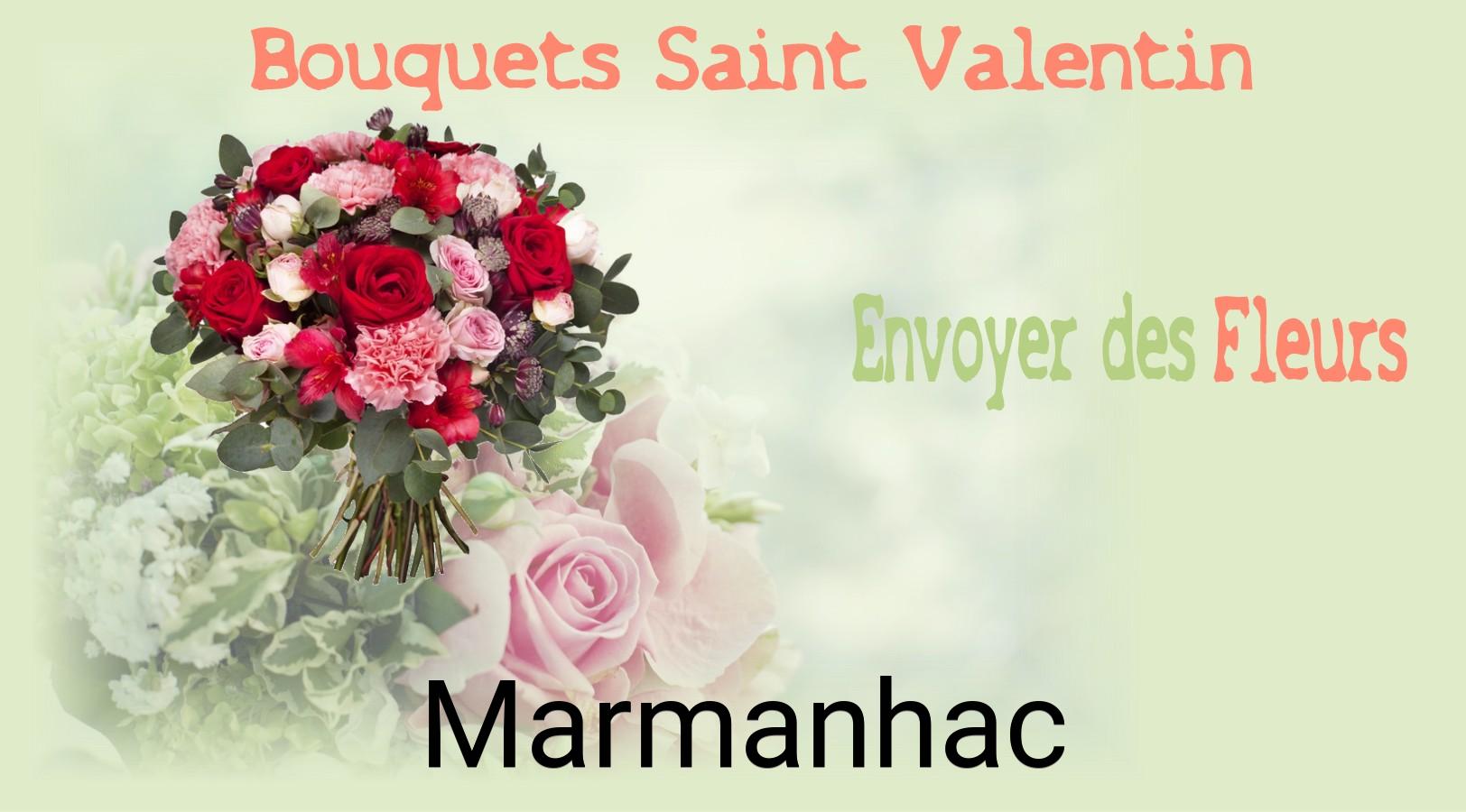 Roses de Saint-Valentin livrées à Marmanhac